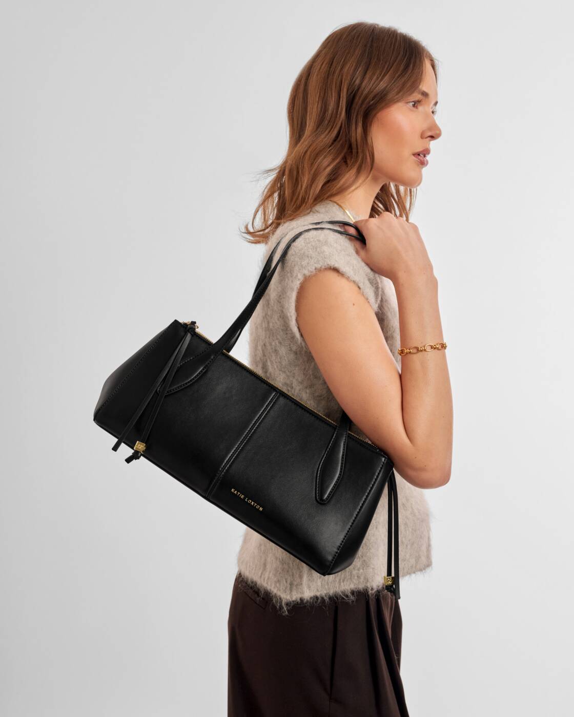 Katie Loxton Hattie Shoulder Bag Black