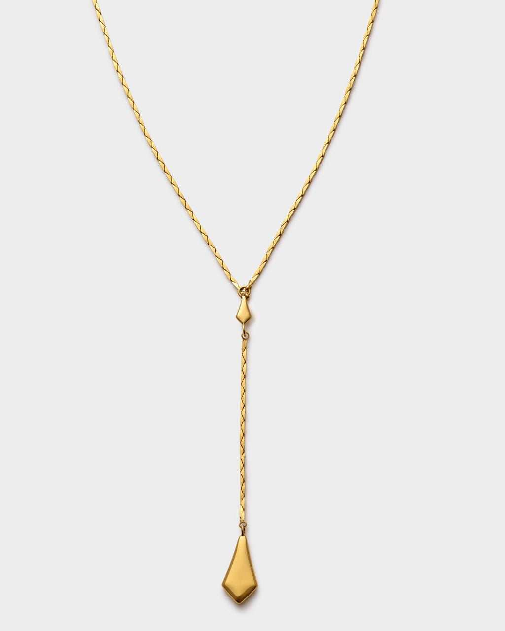 Katie Loxton Harlequin Lariat Gold Coated