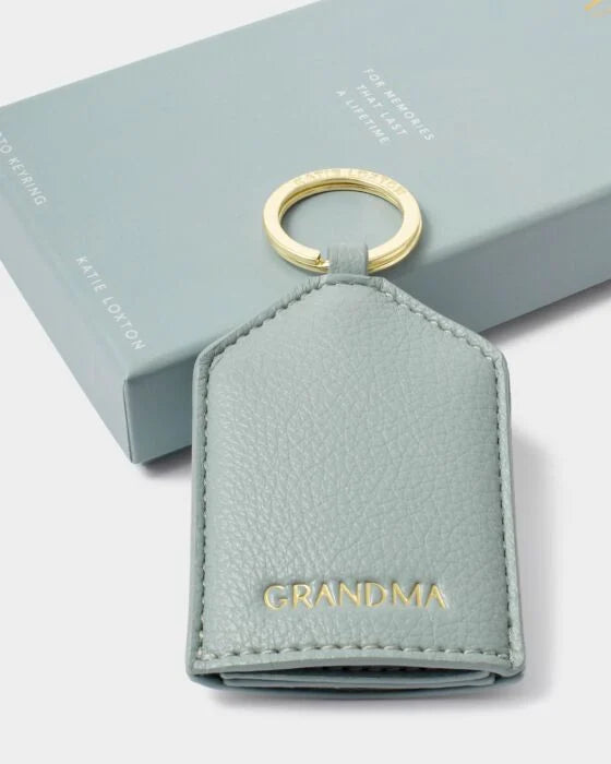 Katie Loxton Hidden Photo Keyring Grandma Duck Egg