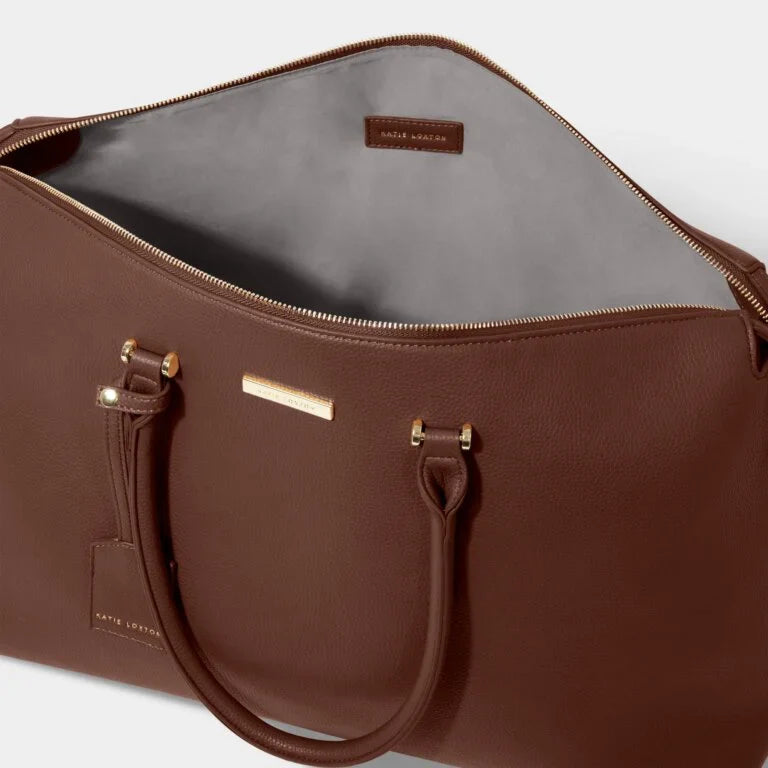 Katie Loxton Kensington Weekend Bag Chocolate