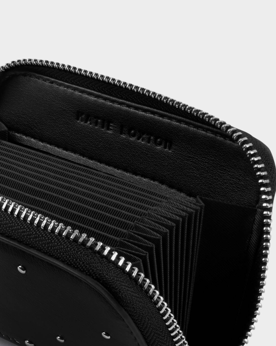 Katie Loxton Klara Concertina Cardholder Black Studded