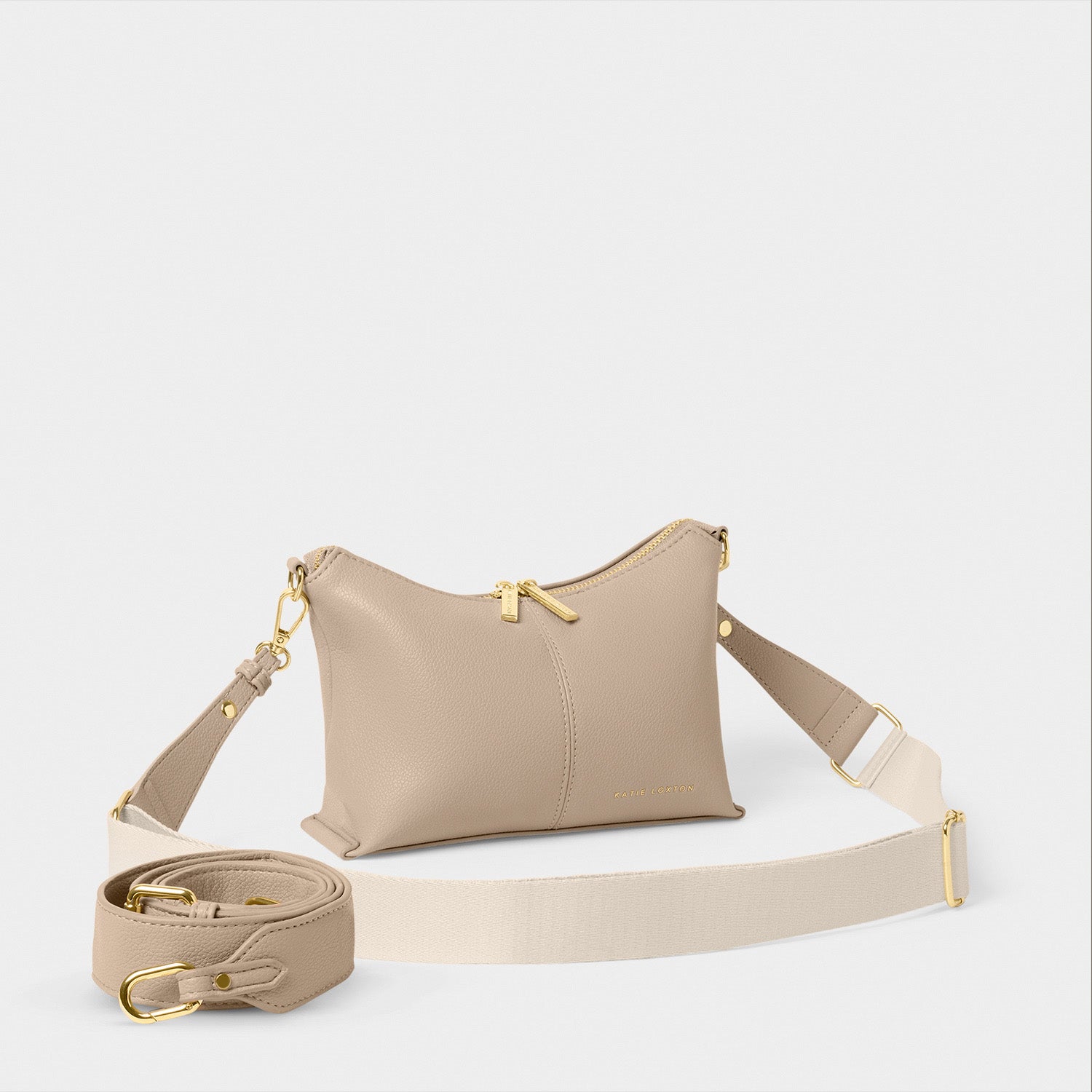 Katie Loxton Laila Slouch Crossbody Bag Light Taupe