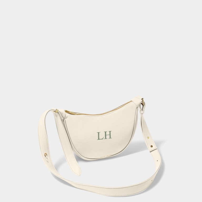 Katie Loxton Large Harley Sling Saddle Bag Ecru