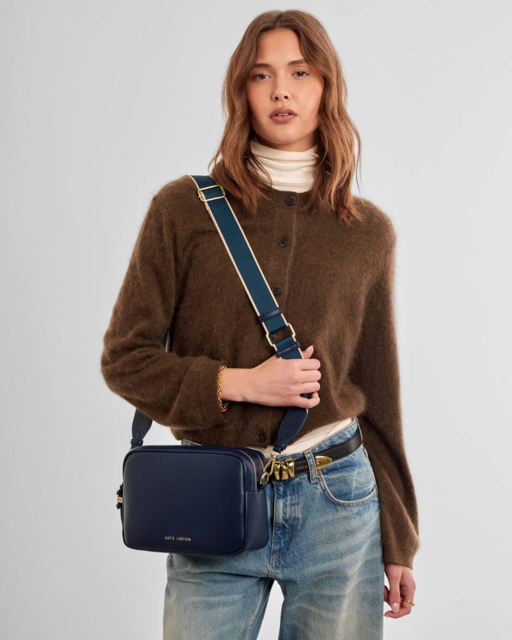 Katie Loxton Lottie Large Crossbody Navy