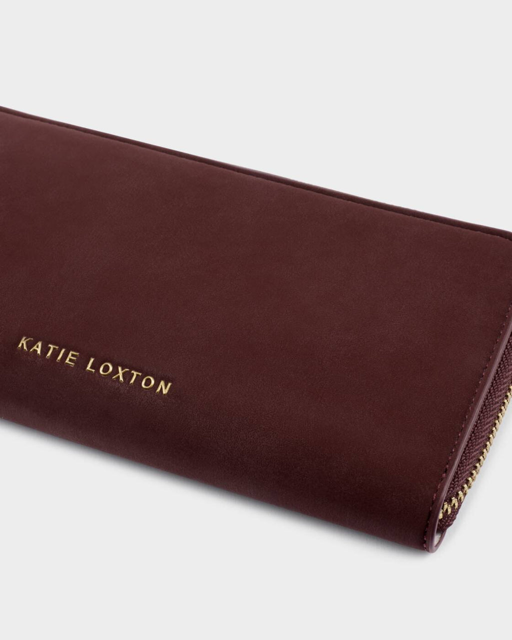 Katie Loxton Large Purse Cherry Suedette