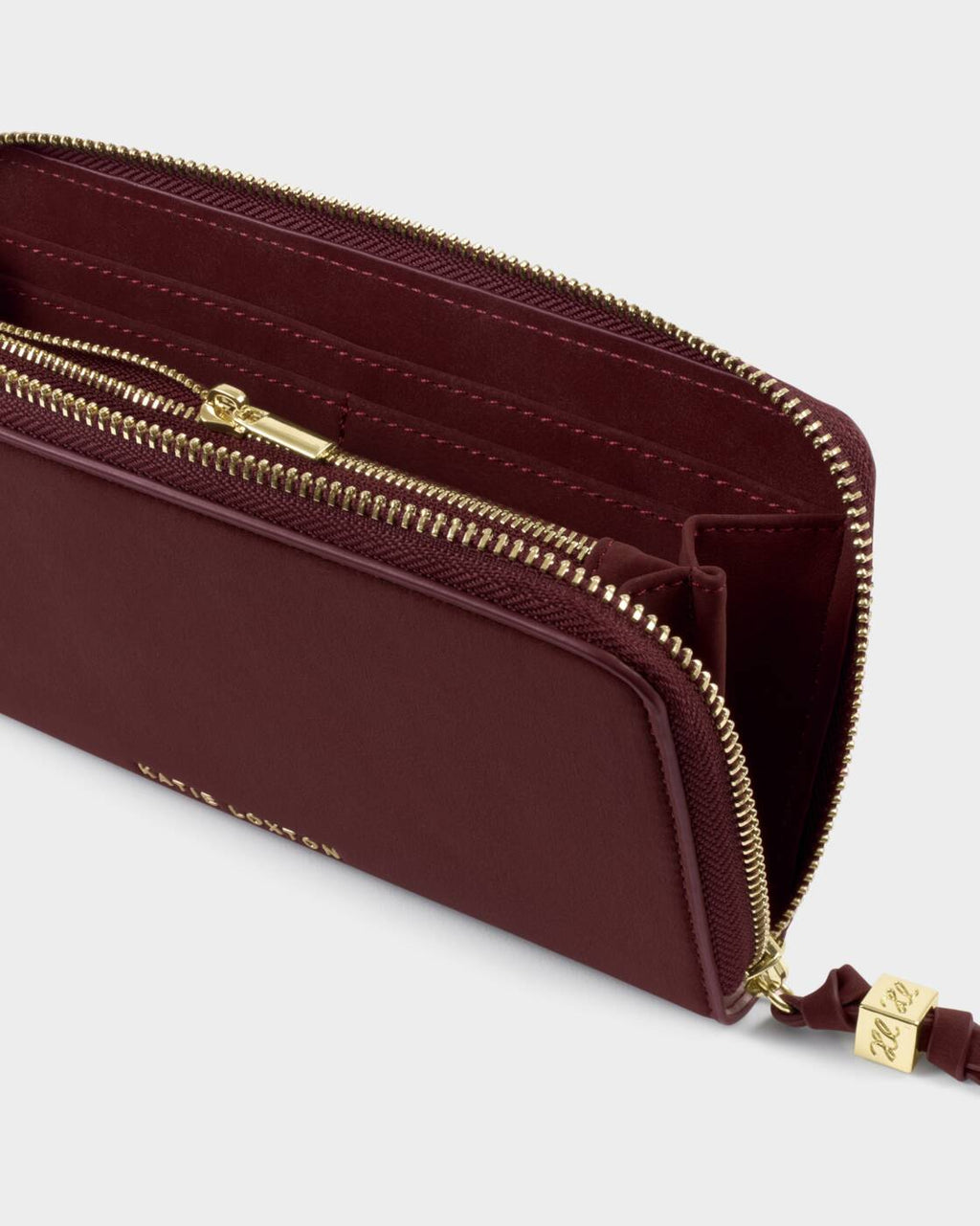 Katie Loxton Large Purse Cherry Suedette