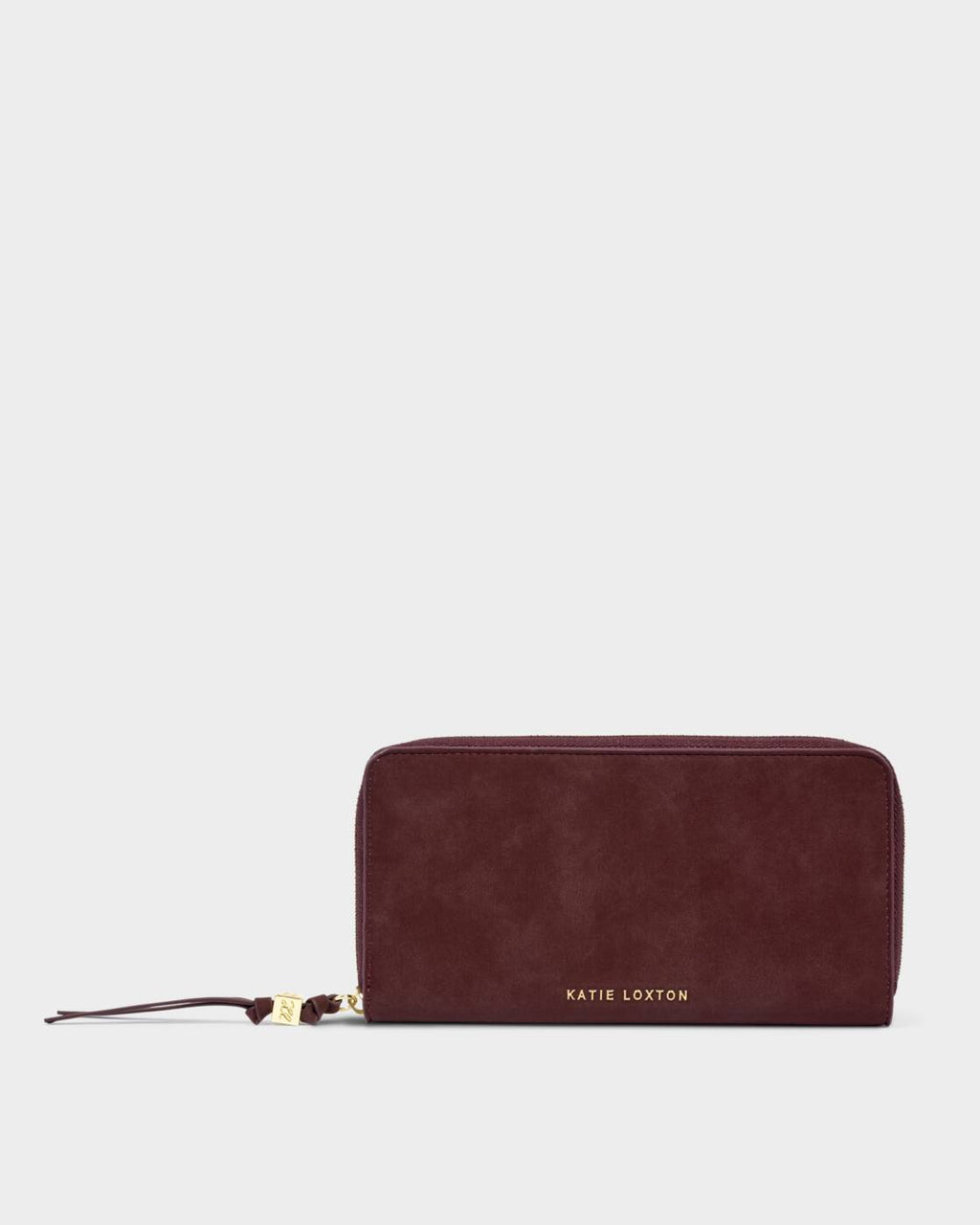 Katie Loxton Large Purse Cherry Suedette