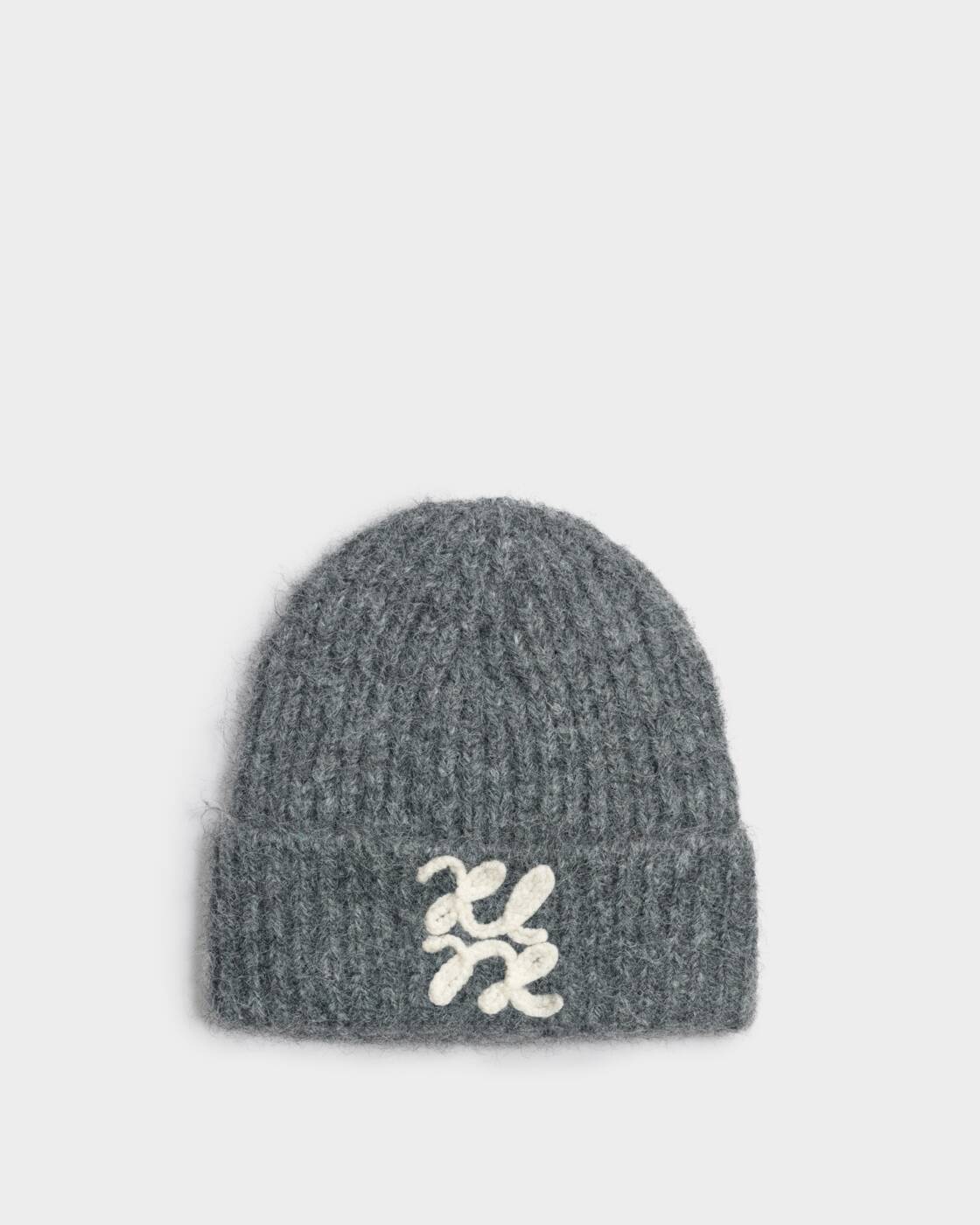 Katie Loxton Logo Appliqué Hat Charcoal