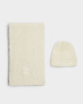 Katie Loxton Logo Appliqué Hat Off White