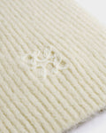 Katie Loxton Logo Appliqué Scarf Off White Taupe