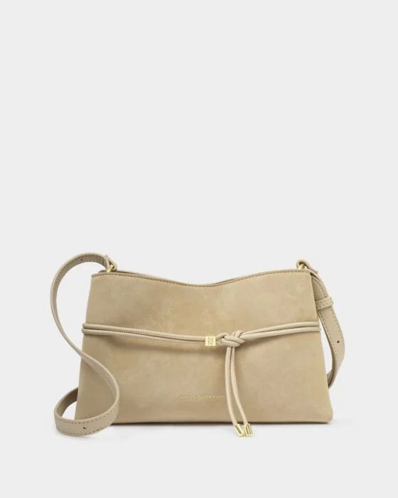 Katie Loxton Lori Crossbody Bag Desert Sand Suedette