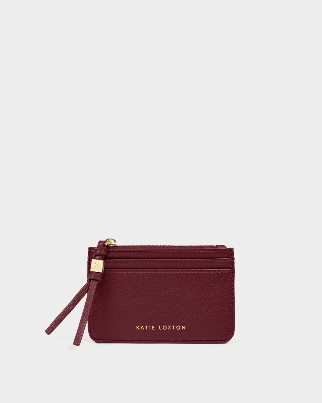 Katie Loxton Lottie Coin & Cardholder Cherry