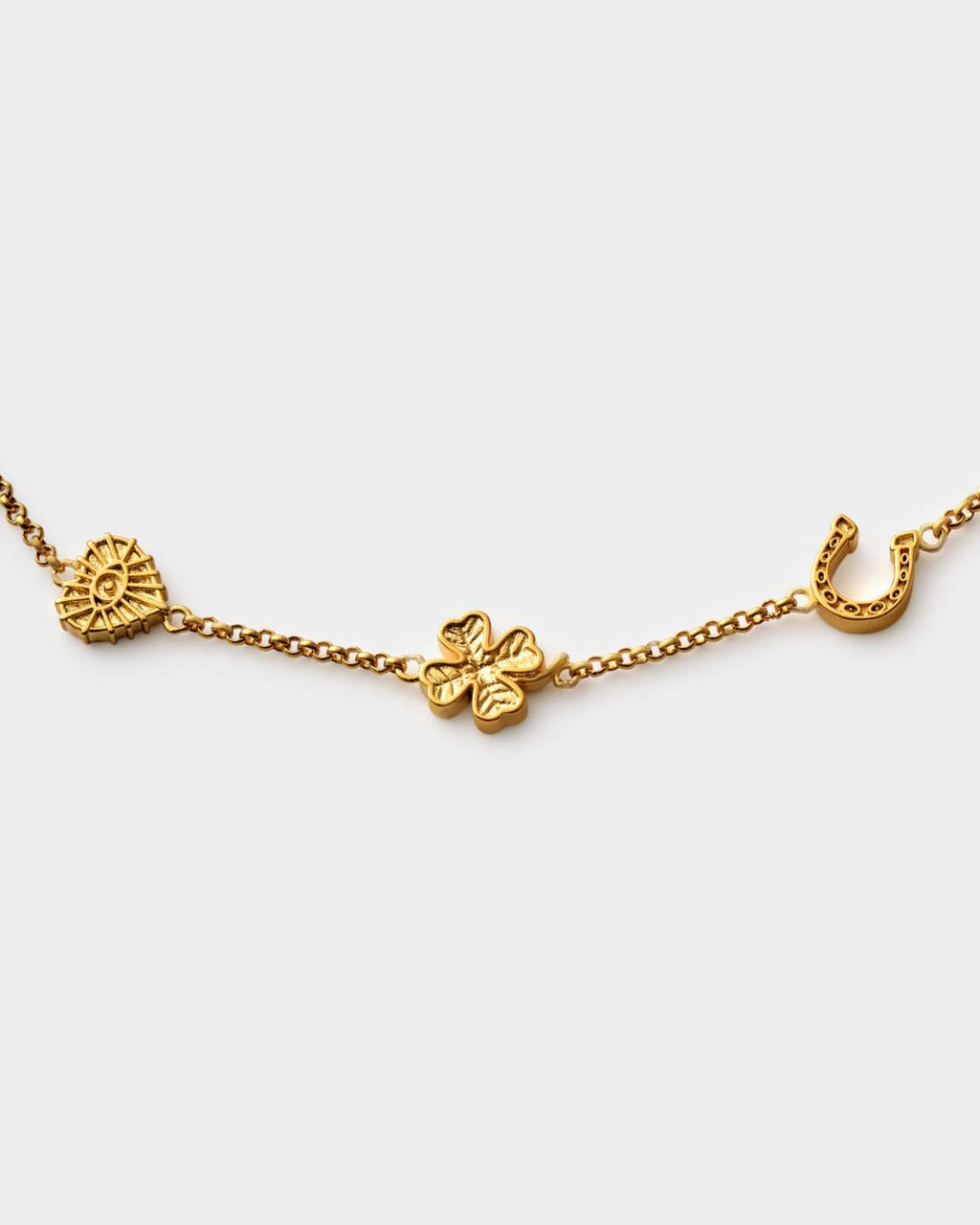Katie Loxton Lucky Charm Bracelet Gold Coated