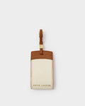 Katie Loxton Luggage Tag Canvas/Cognac