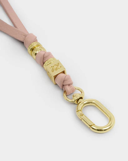 Katie Loxton Lyla Charm Keyring Blossom Pink