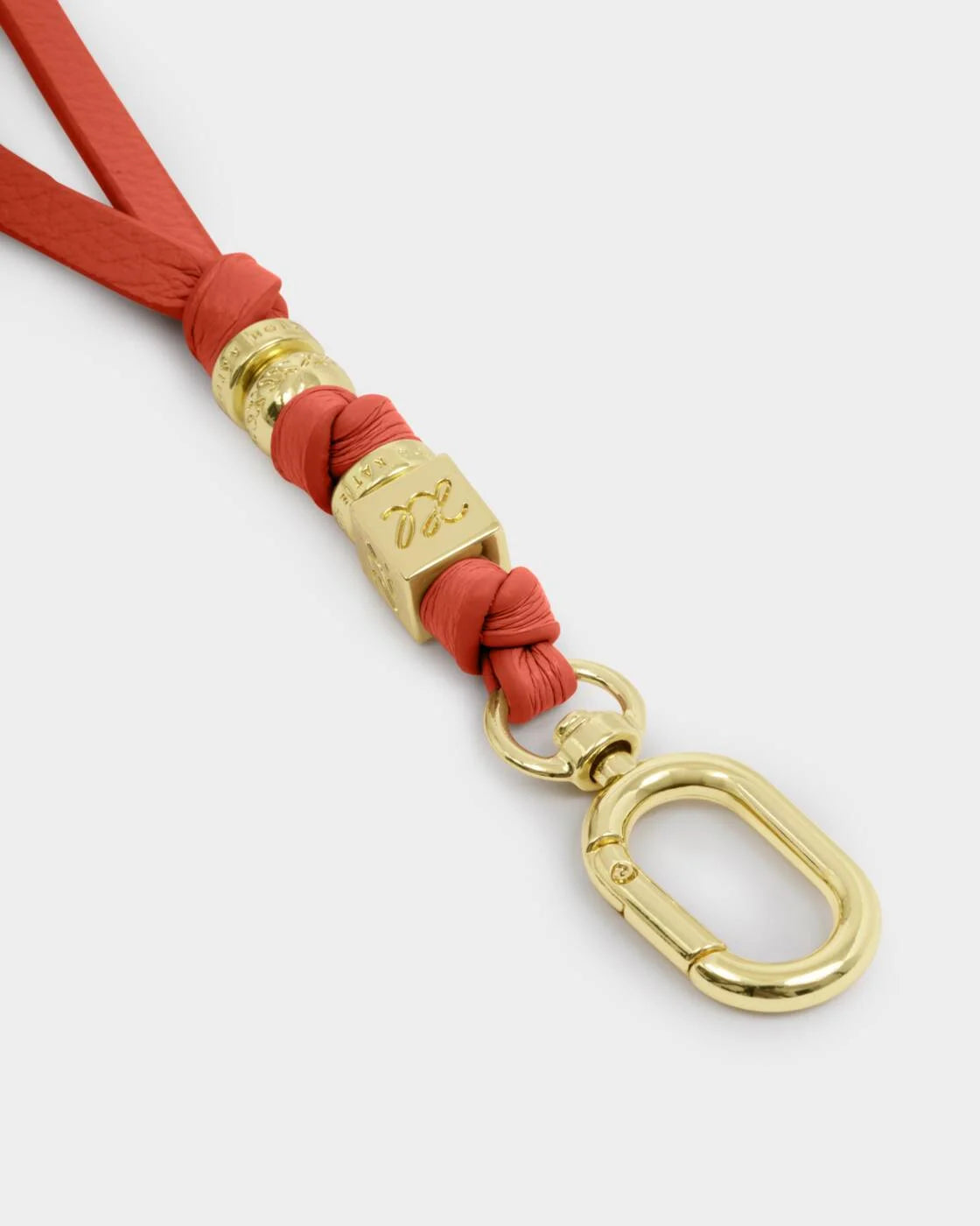 Katie Loxton Lyla Charm Keyring Deep Orange