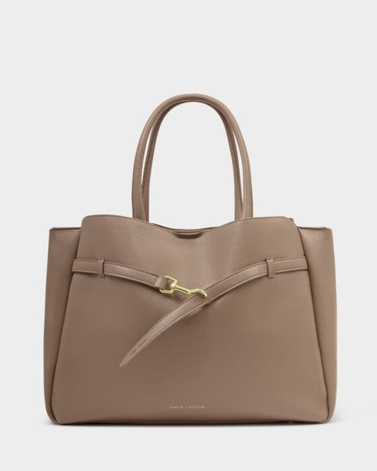 Katie Loxton Maddie Work Tote Bag Mocha