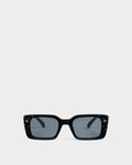 Katie Loxton Malibu Sunglasses Solid Black Studded