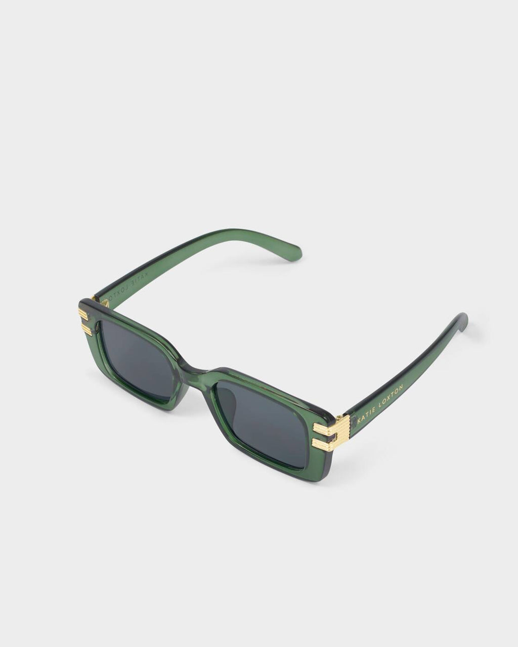 Katie Loxton Malibu Sunglasses Transparent Green