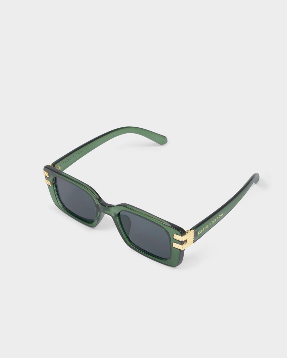 Katie Loxton Malibu Sunglasses Transparent Green