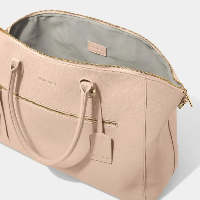 Katie Loxton Mayfair Weekend Bag Nude Pink