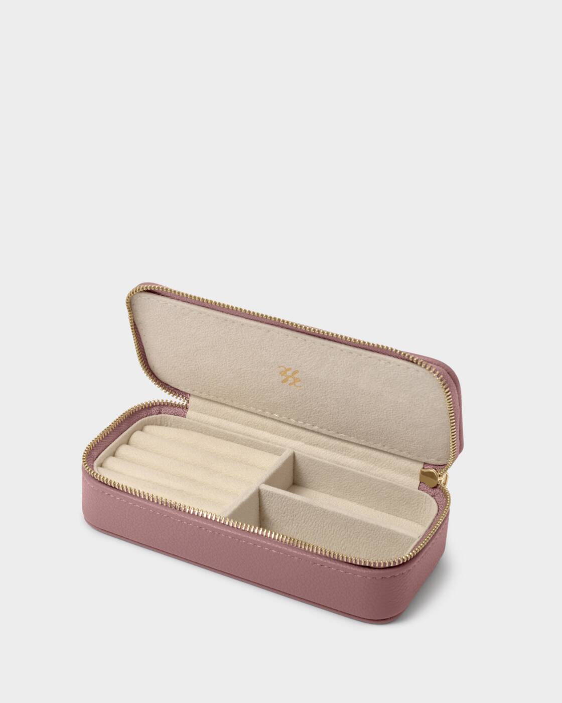 Katie Loxton Medium Jewellery Box Deep Rose