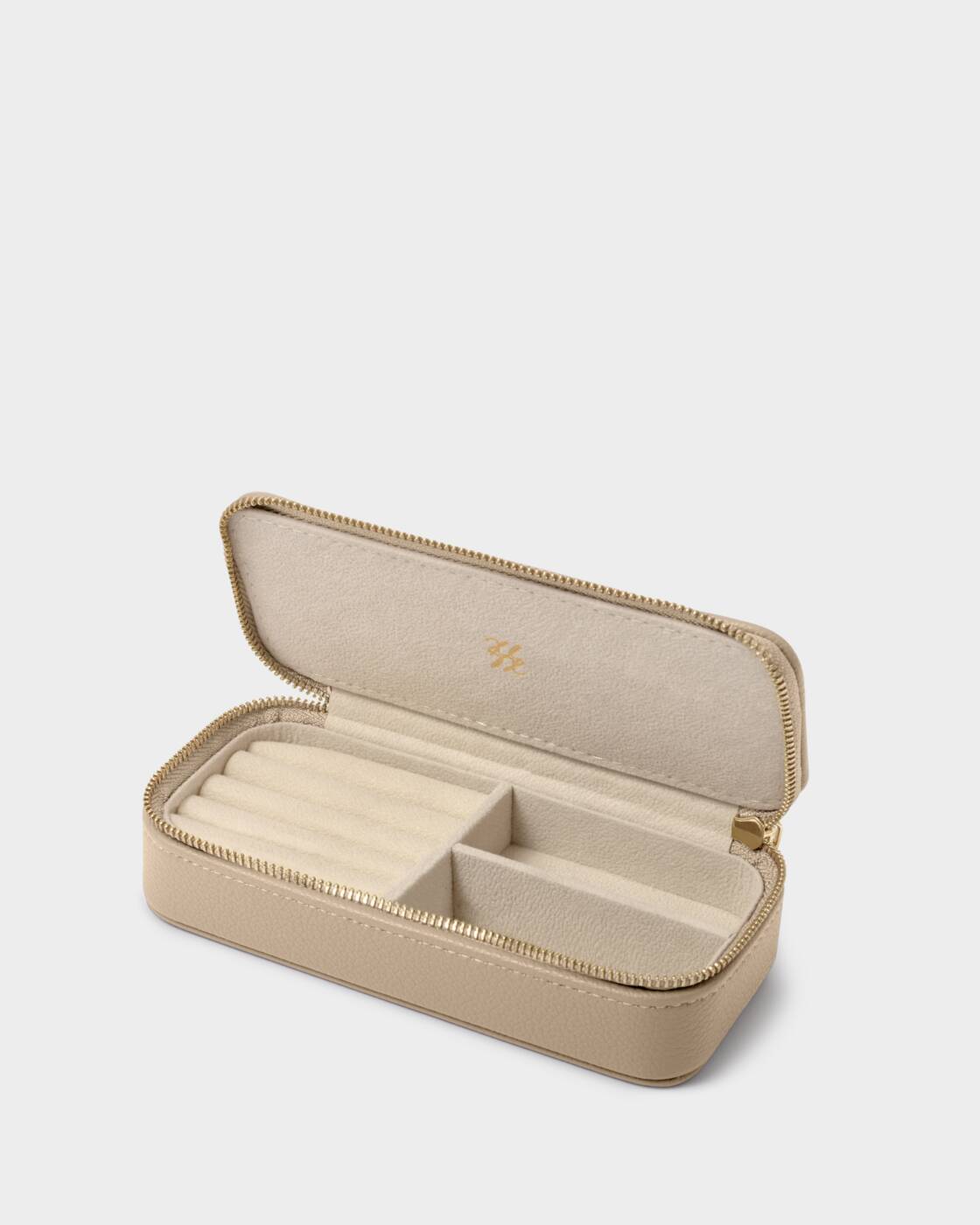 Katie Loxton Medium Jewellery Box Light Taupe
