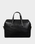 Katie Loxton Milan Cabin Bag Black Croc