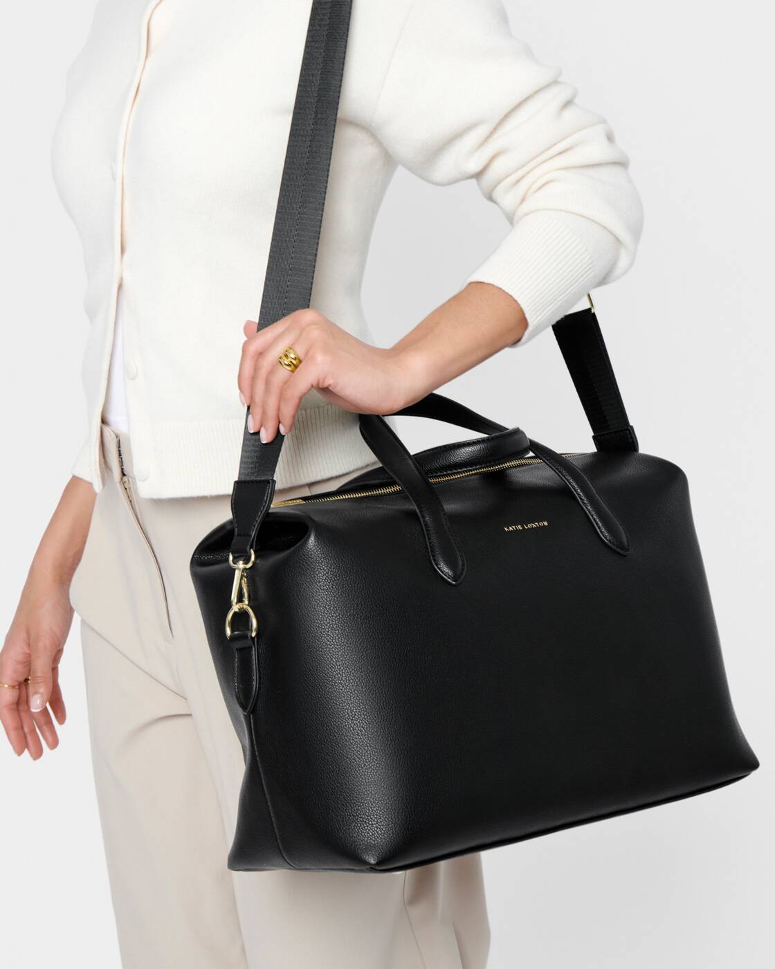 Katie Loxton Milan Cabin Bag Black