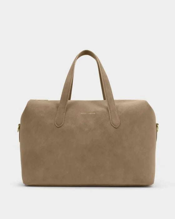 Katie Loxton Milan Cabin Bag Taupe Suedette