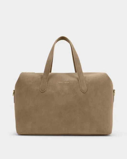 Katie Loxton Milan Cabin Bag Taupe Suedette