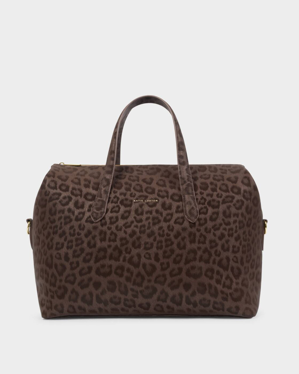 Katie Loxton Milan Cabin Bag Chocolate Leopard