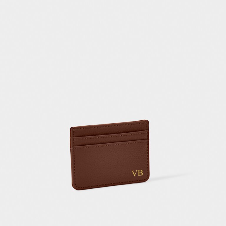 Katie Loxton Millie Card Holder Chocolate