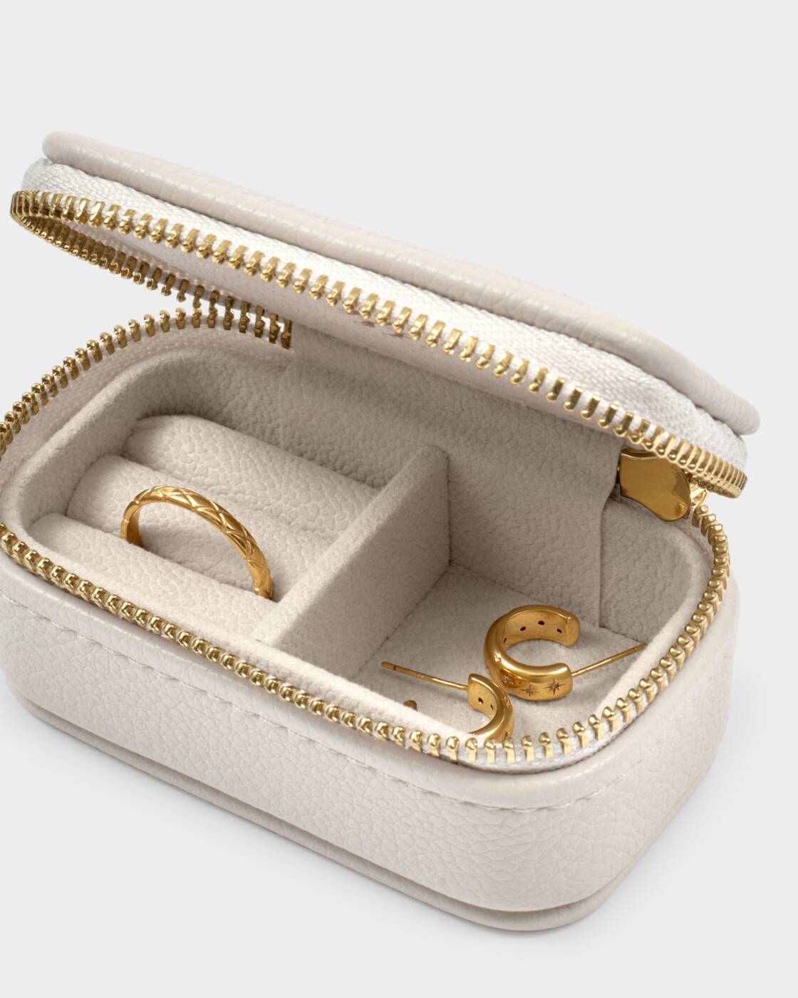 Katie Loxton Mini Jewellery Box Off White