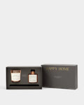 Katie Loxton Mini Votive And Mini Reed Diffuser Gift Set Happy Home Blackberry Noir