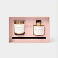 Katie Loxton Mini Votive And Mini Reed Diffuser Gift Set Love You Mum Peach Rose And Sweet Mandarin