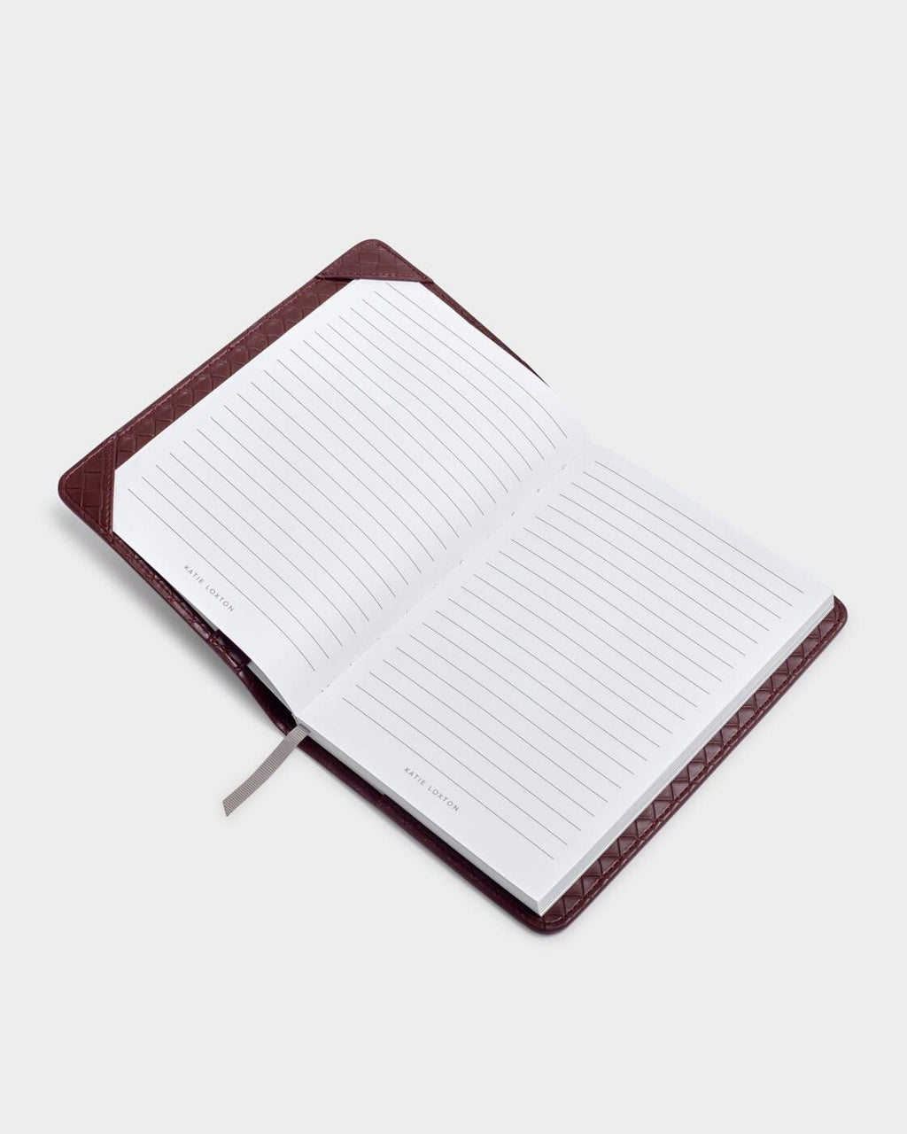 Katie Loxton Notebook Cover And A Lined Notepad Cherry Woven