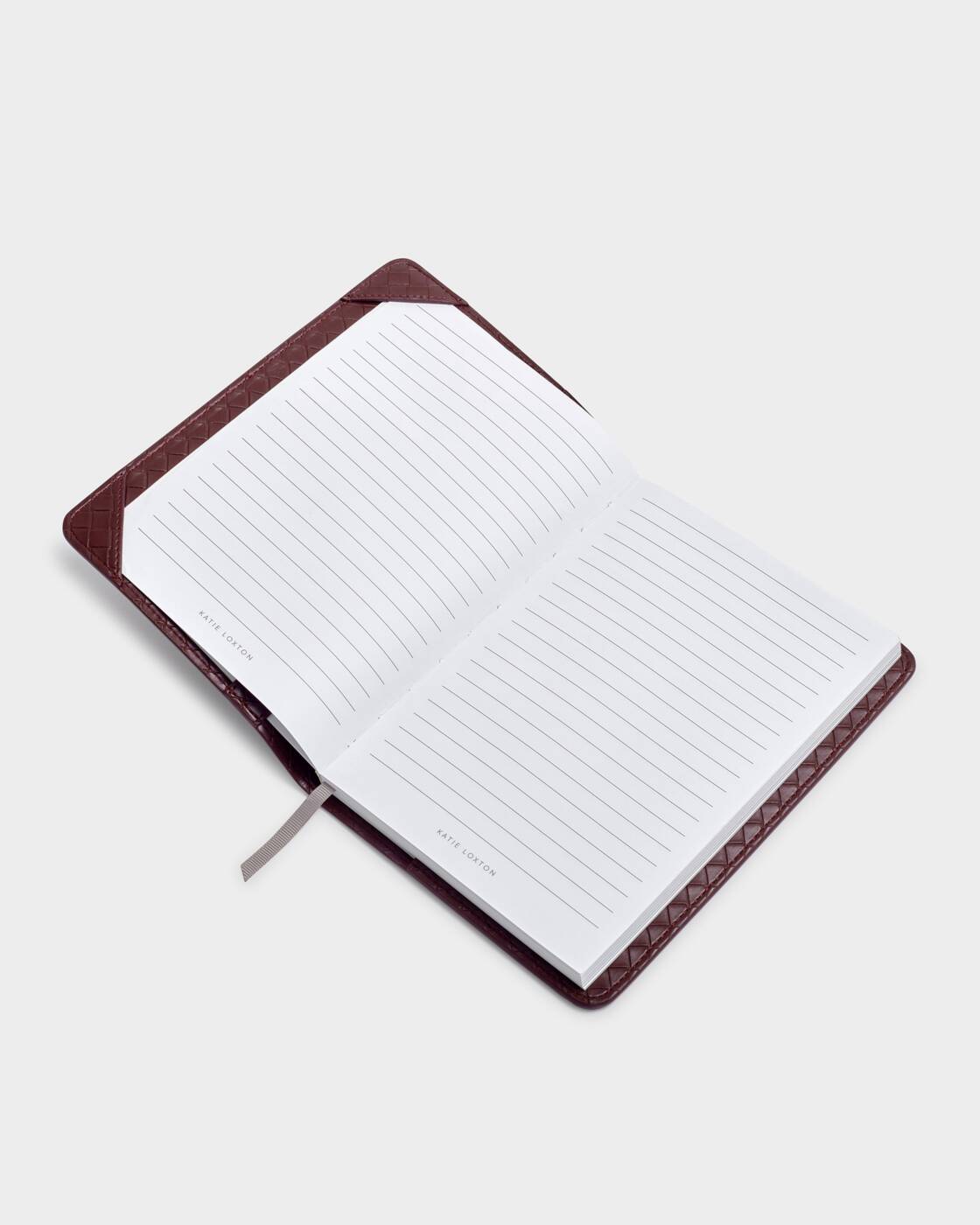 Katie Loxton Notebook Cover And A Lined Notepad Cherry Woven