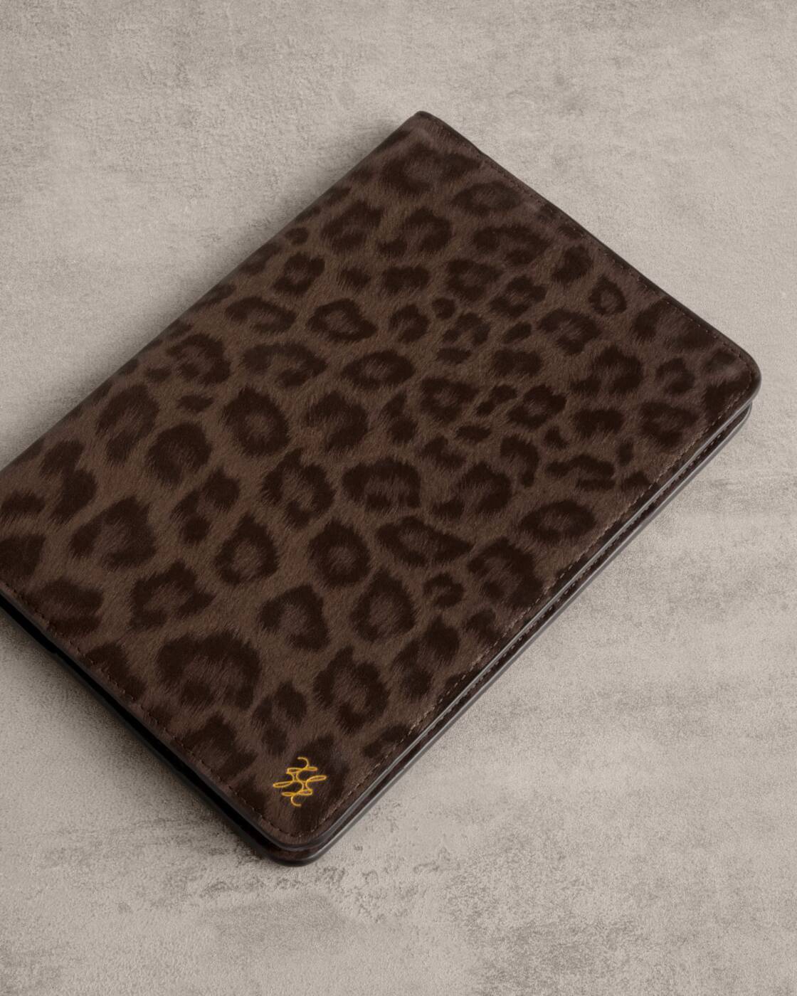 Katie Loxton Notebook Cover And A Lined Notepad Chocolate Leopard