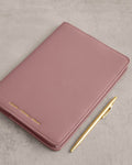 Katie Loxton Notebook Cover And A5 Lined Notepad Create. Inspire. Dream Deep Rose