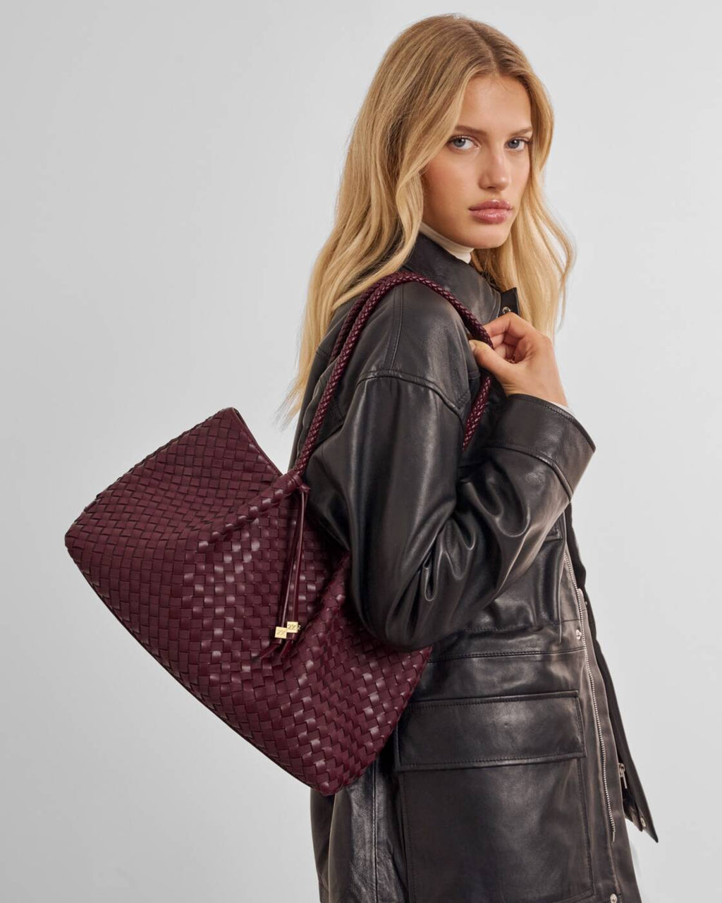 Katie Loxton Nova Small Shoulder Tote Cherry Mixed