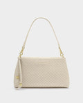 Katie Loxton Nova Small Shoulder Bag Oyster Woven