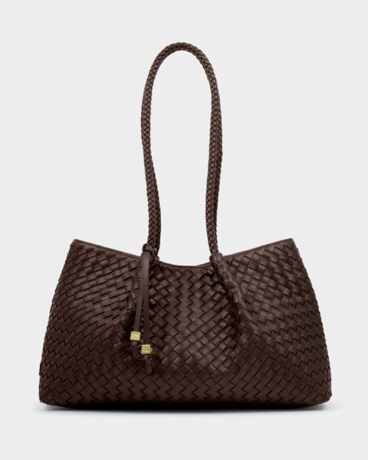 Katie Loxton Nova Small Shoulder Tote Chocolate