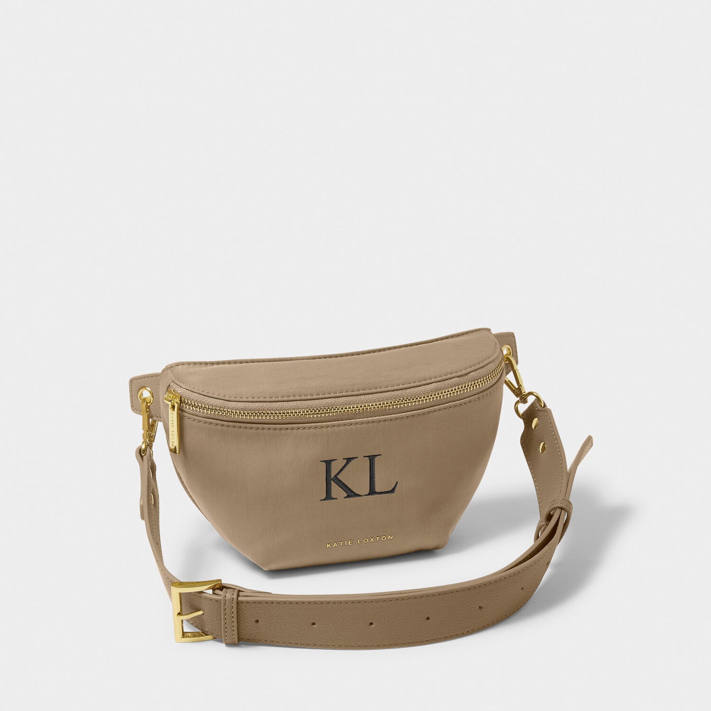 Katie Loxton Nylon-Luxe Oversized Tote Bag Taupe