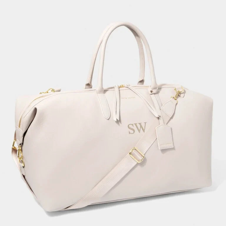 Katie Loxton Oxford Weekend Holdall Off White