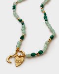 Katie Loxton Palma Solesi Necklace Gold Coated