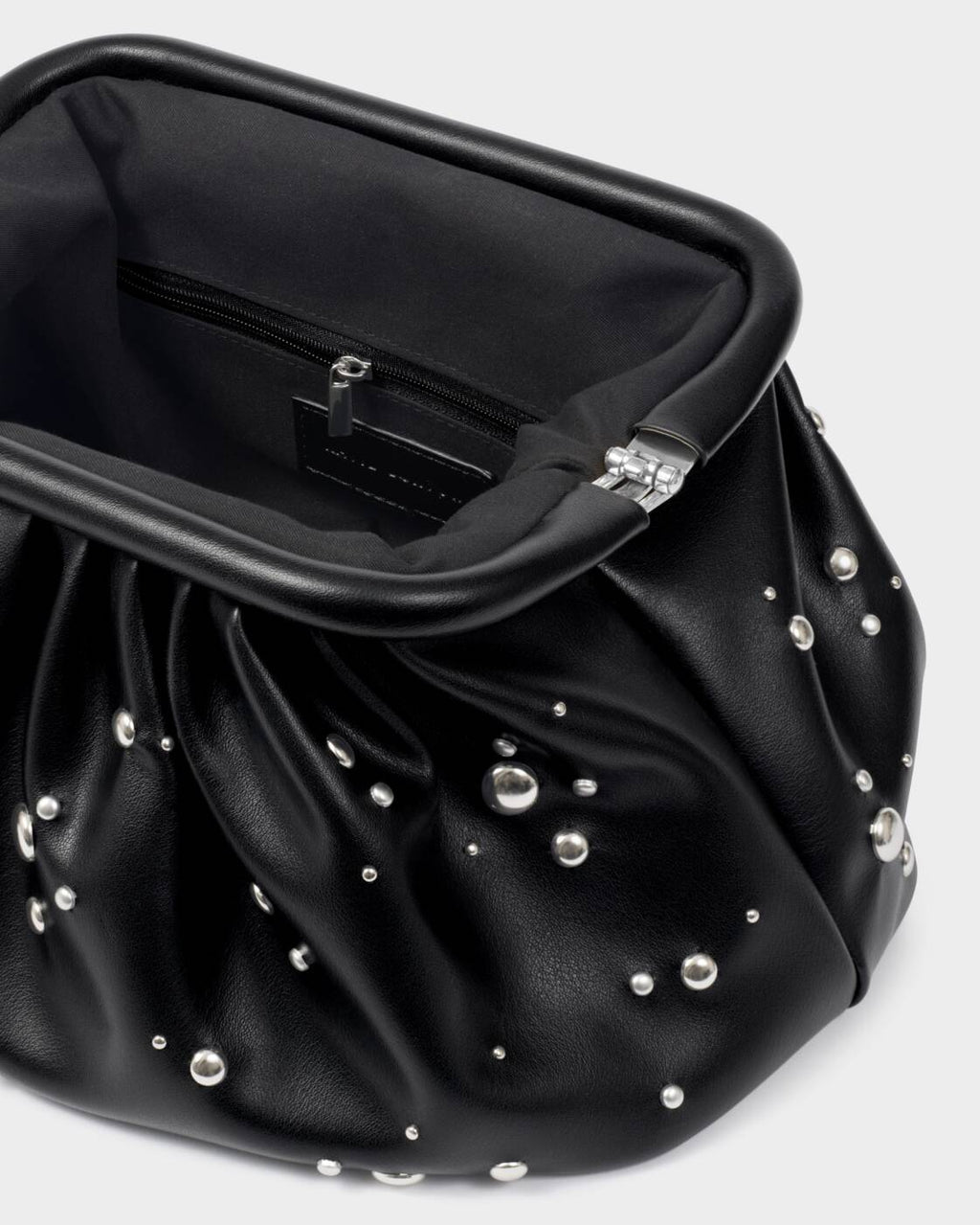 Katie Loxton Paloma Studded Clutch Black/ Silver Studded