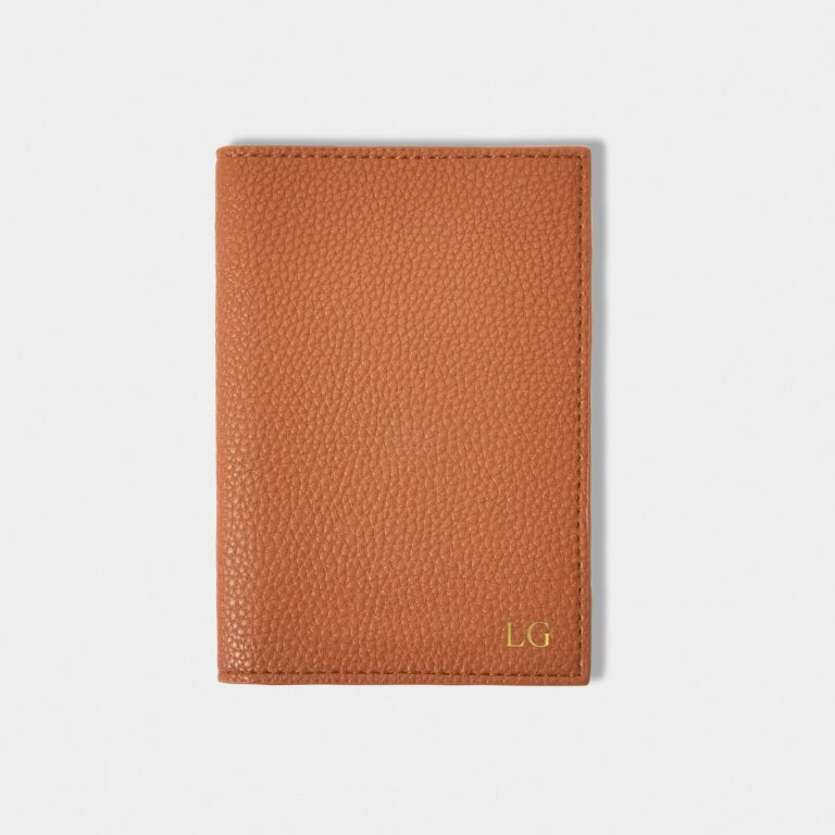 Katie Loxton Passport Cover Cognac