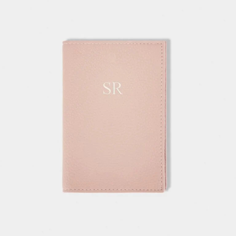Katie Loxton Passport Cover Dusty Pink