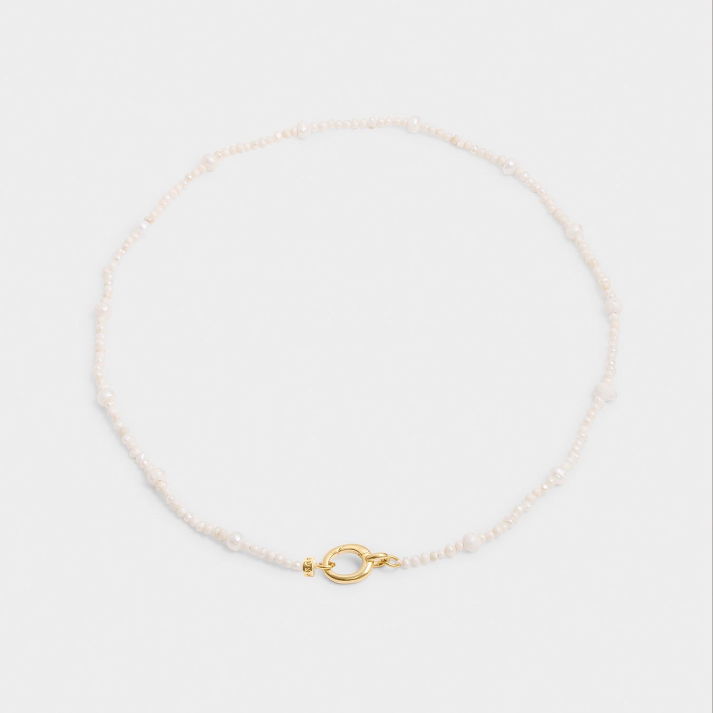 Katie Loxton Pearl Glow Choker Pearl And Gold Coated